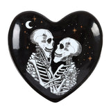 Skeleton Couple Heart Trinket Dish: 2 - By Gift Moments