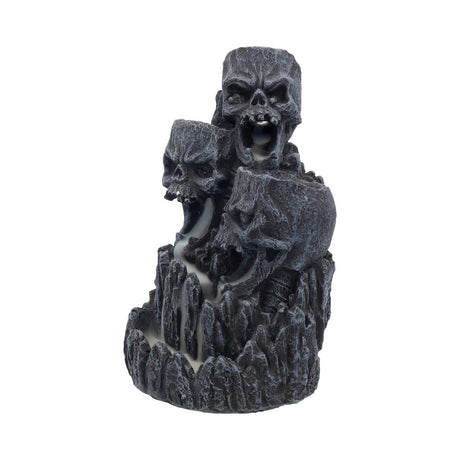 Skull Backflow Incense Tower Incense Holder: 3 - Incense Holders By Gift Moments