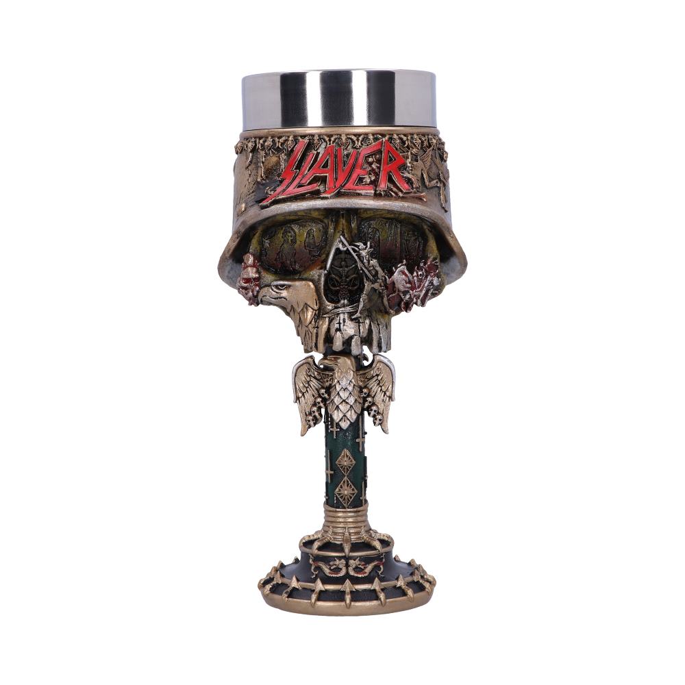 Slayer Eagle Helmet Skull Logo Goblet: 2 - Goblets & Chalices By Slayer