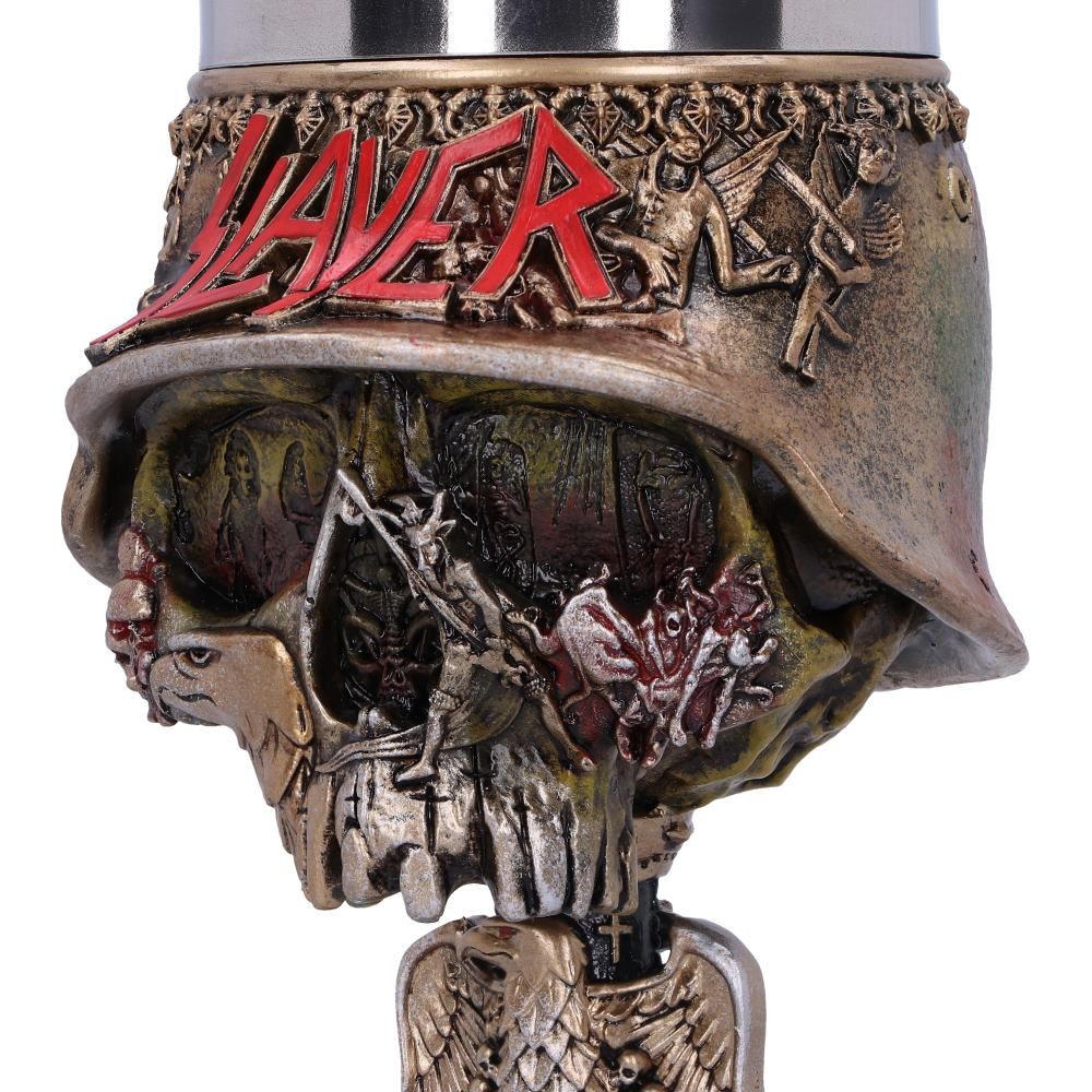 Slayer Eagle Helmet Skull Logo Goblet: 6 - Goblets & Chalices By Slayer