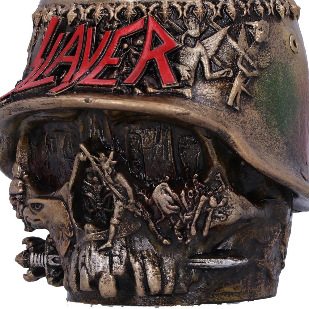 Slayer Eagle Helmet Skull Logo Shot Glass: 8 - Shot Glasses By Slayer