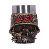 Slayer Eagle Helmet Skull Logo Shot Glass: 3 - Shot Glasses By Slayer
