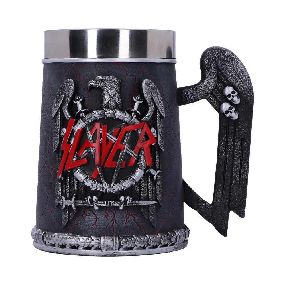 Slayer Eagle Tankard Mug: 3 Tankards By Slayer