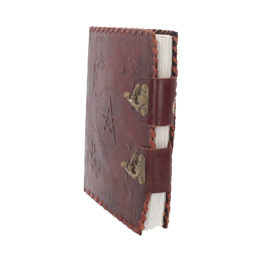 Small Book of Shadow Leather Journal 25cm: 3 - Leather Journals By NN Designs