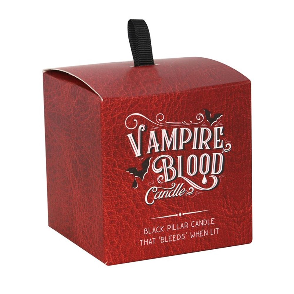 Small Vampire Blood Pillar Candle: 5 - Candles By Gift Moments