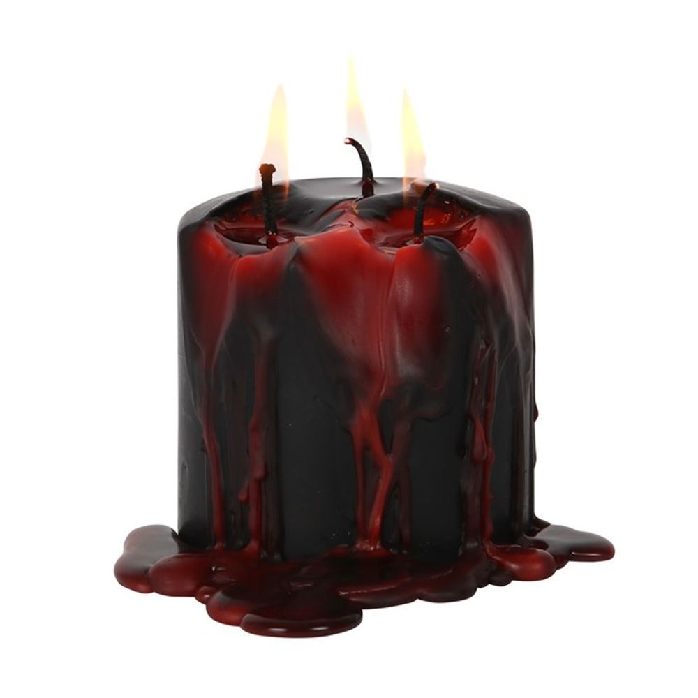 Small Vampire Blood Pillar Candle: 2 - Candles By Gift Moments