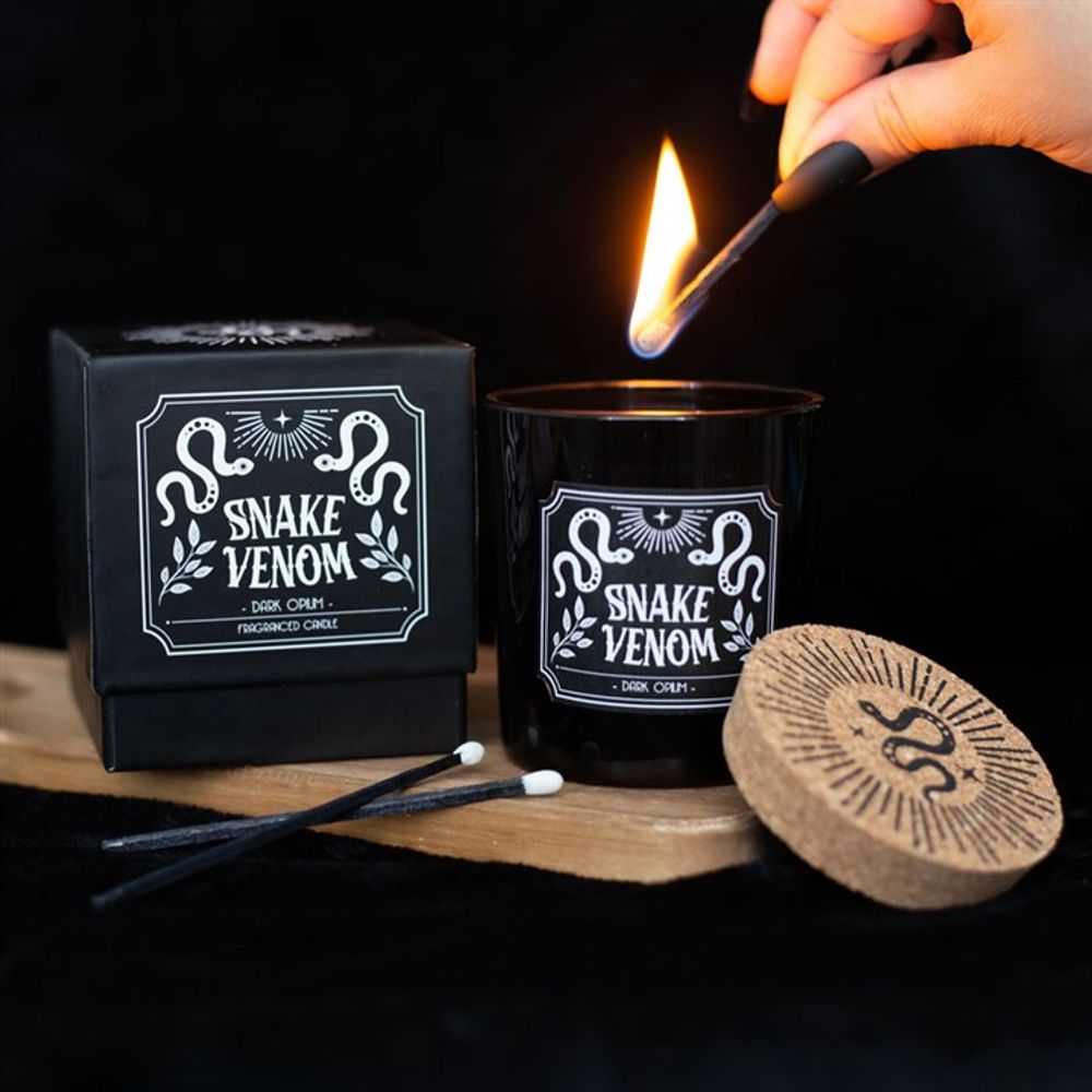 Snake Venom Dark Opium Candle: 1 - Candles By Gift Moments
