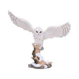 Snowfall - Majestic owl in winter scene: 2 - Figurines Medium (15-29cm) By NN Designs