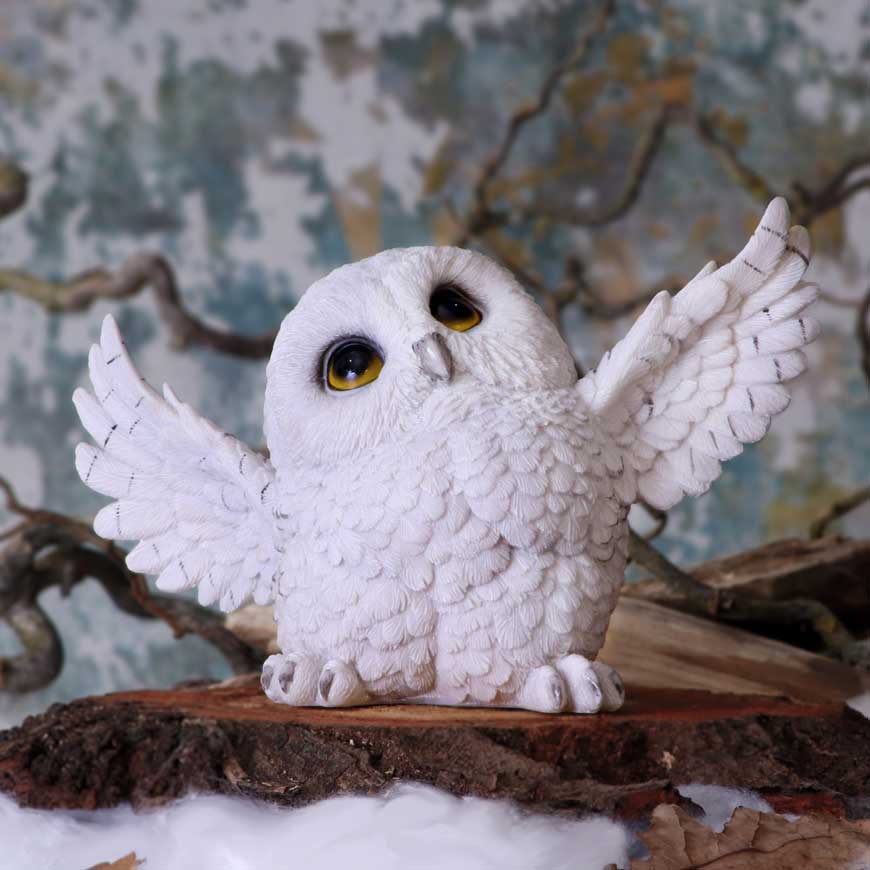 Snowy Delight Owl Figurine 20.5cm: 1 - Figures & Collectables By Gift Moments