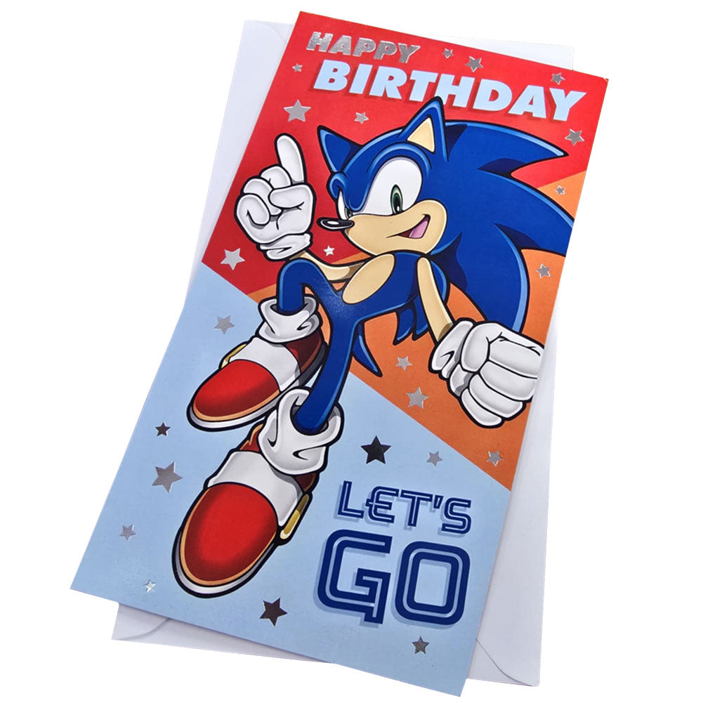 Sonic The Hedgehog Birthday Card: 1 - Greeting Cards By Sonic The Hedgehog