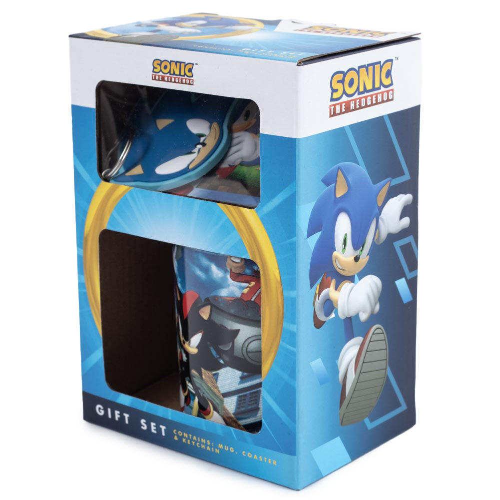 Sonic The Hedgehog Mug and Coaster Set: 6 - Mugs By Sonic The Hedgehog