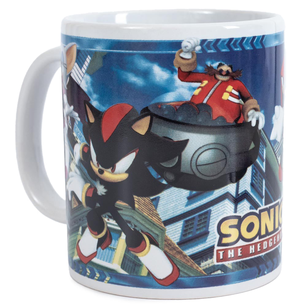 Sonic The Hedgehog Mug & Coaster Set: 2 - Mugs By Sonic The Hedgehog