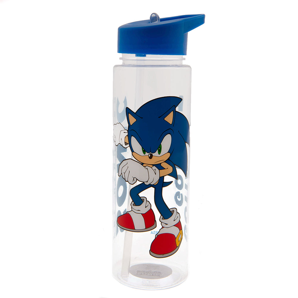 Sonic The Hedgehog Plastic Drinks Bottle: 1 Water Bottles By Sonic The Hedgehog