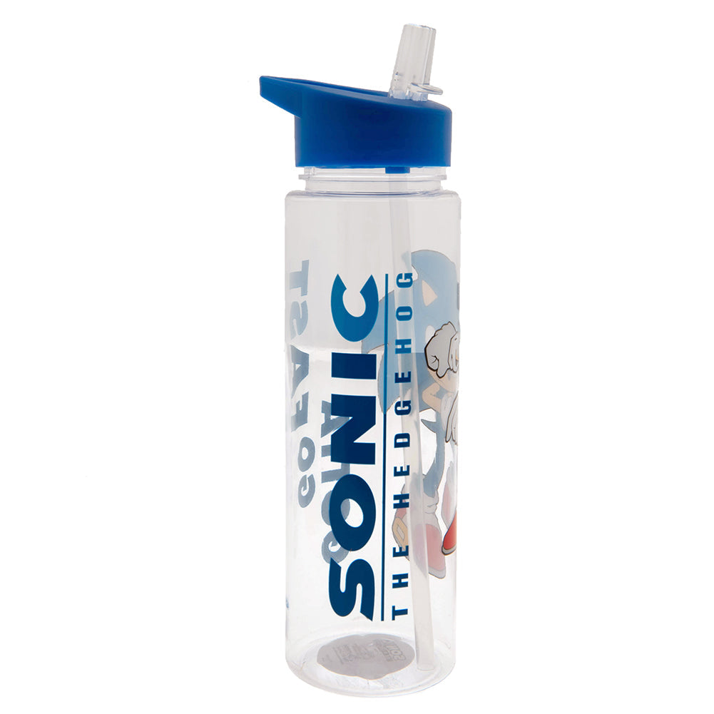 Sonic The Hedgehog Plastic Drinks Bottle: 2 Water Bottles By Sonic The Hedgehog