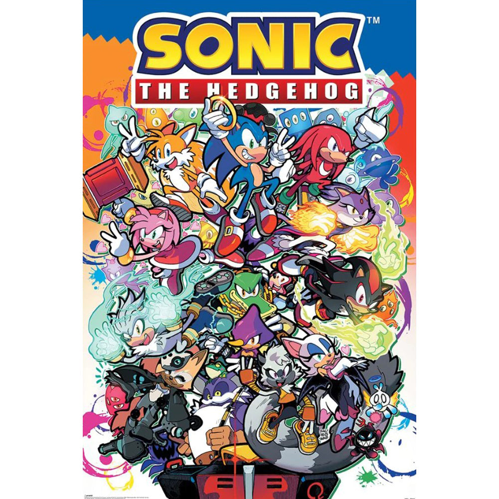 Sonic The Hedgehog Poster 147: 1 Posters By Sonic The Hedgehog