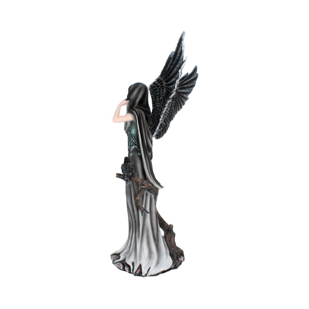 Sorrel Large Dark Angel Fairy and Raven Figurine: 4 - Figurines Extra Large (Over 50cm) By Gift Moments