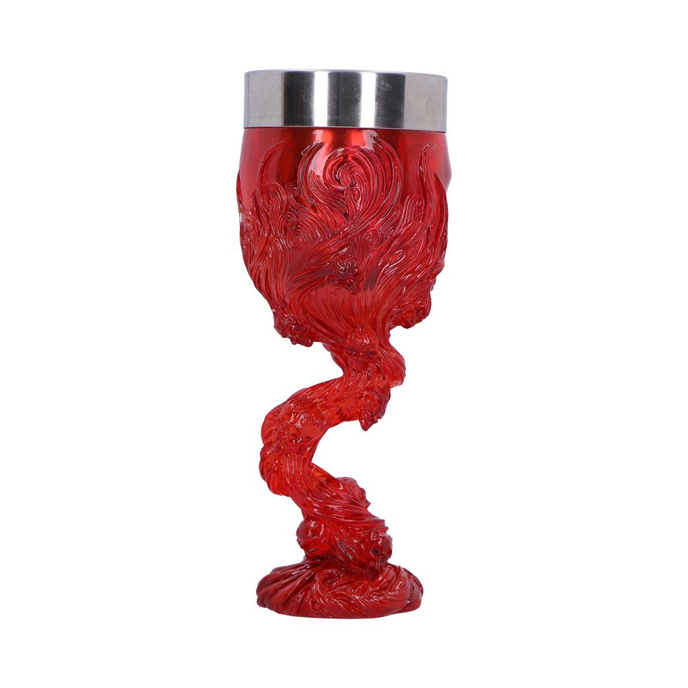 Soul Spirit Clear Red Skull Goblet: 4 - Goblets & Chalices By NN Designs