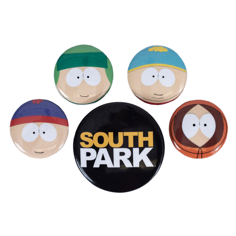 South Park Button Badge Set - Shop Badges At Gift Moments - 1