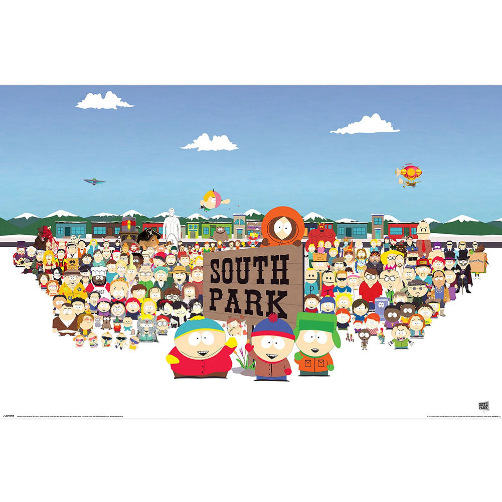 South Park Character Montage Poster 204 - Shop Posters At Gift Moments - 1