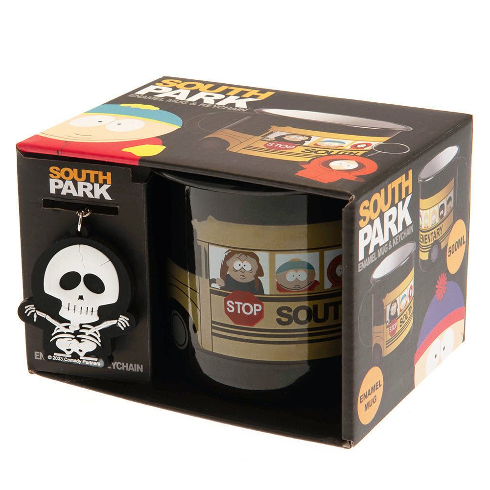 South Park Enamel Mug & Keyring Set: 4 - Gift Sets By South Park