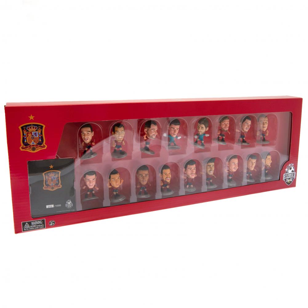 Spain SoccerStarz 17 Player Team Pack: 1 - SoccerStarz By Spain