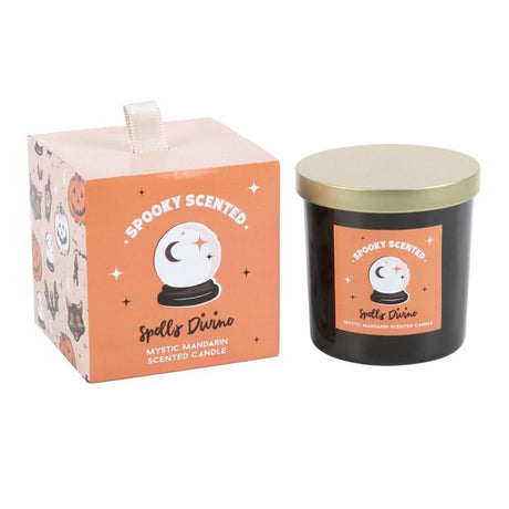 Spells Divine Mystic Mandarin Candle: 1 - Candles By Gift Moments