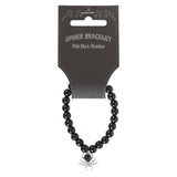 Spider Black Obsidian Beaded Bracelet: 2 - Bracelets By Gift Moments
