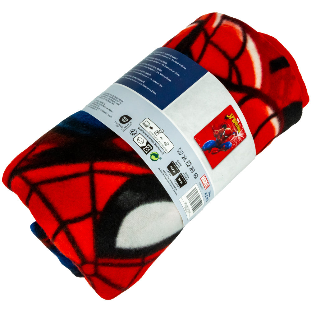 Spider Man Fleece Blanket: 4 Blankets By Spider Man