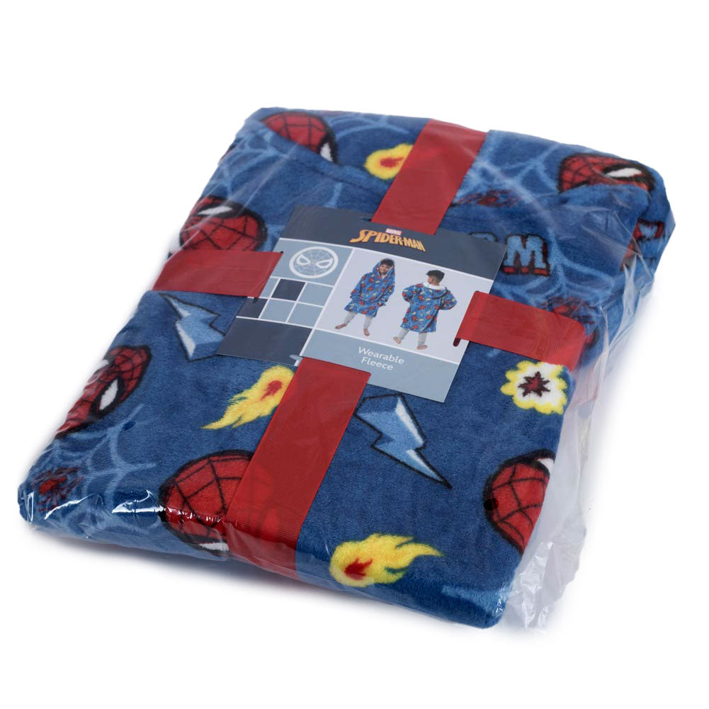 Spider-Man Kids Poncho Blanket - Shop Blankets At Gift Moments - 3