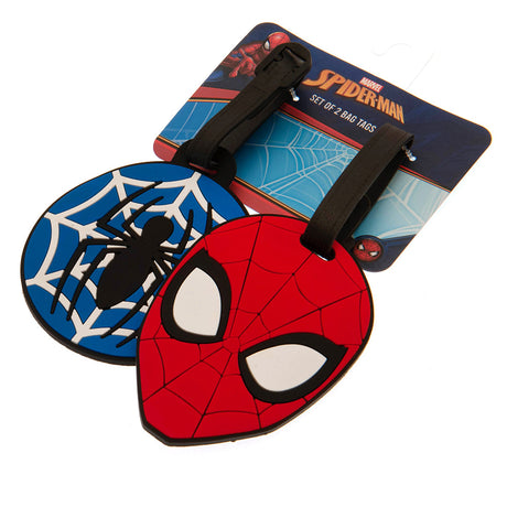 Spider-Man PVC Luggage Tags Set: 5 - Travel By Spider-Man