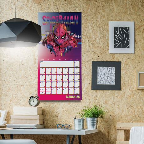 Spider-Man Square Calendar 2026: 3 - Calendars By Spider-Man