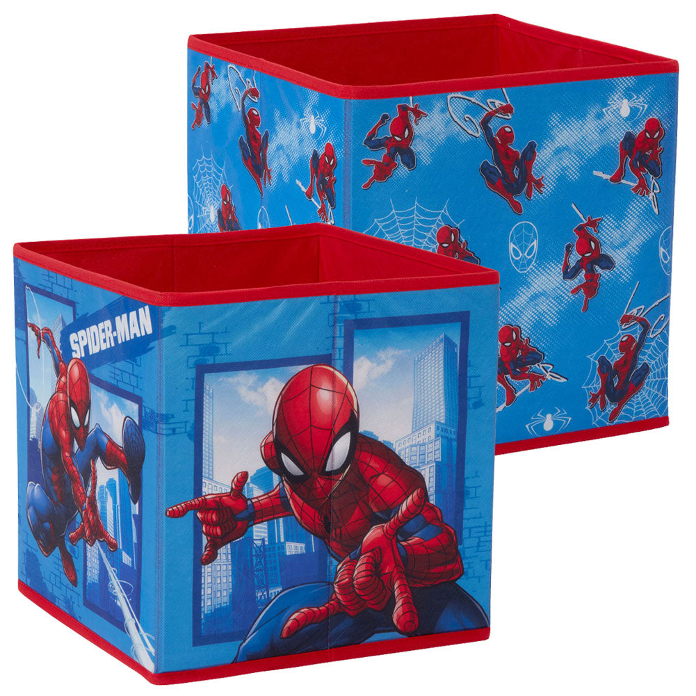 Spider-Man Twin Pack Storage Cube - Shop Storage At Gift Moments - 1