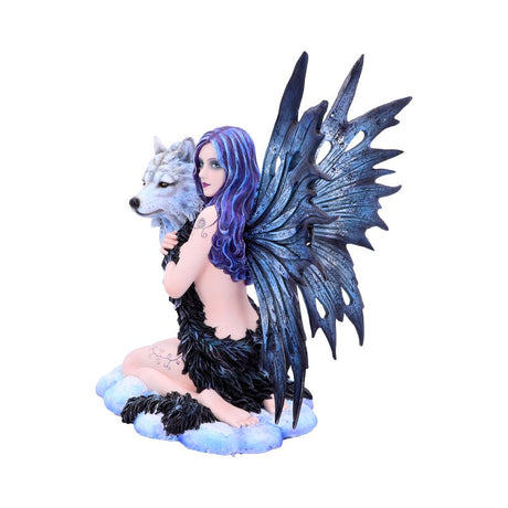 Spirit Wolf Fairy Ornament: 3 Figures & Collectables By Gift Moments