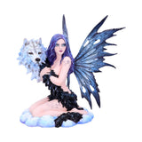 Spirit Wolf Fairy Ornament: 2 Figures & Collectables By Gift Moments