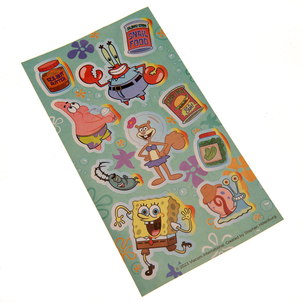 SpongeBob SquarePants 6pc Stationery Set - Shop Pencil Cases & Sets At Gift Moments - 4
