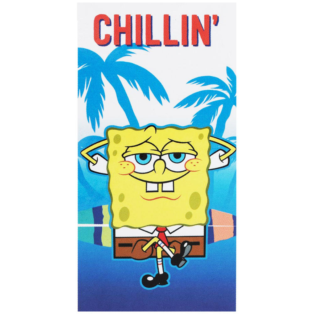 SpongeBob SquarePants Chillin Towel - Shop Towels At Gift Moments - 1