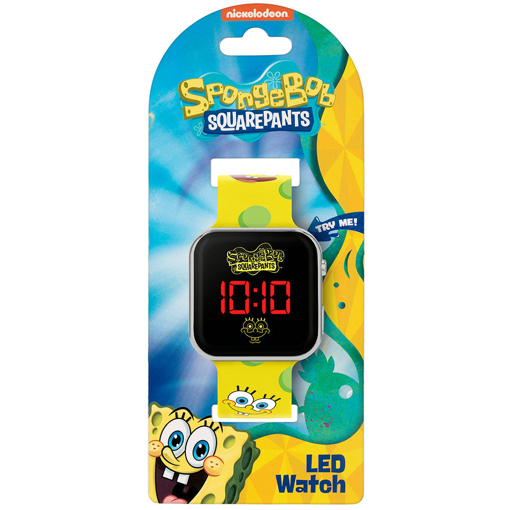 SpongeBob SquarePants Junior LED Watch - Shop Watches At Gift Moments - 3