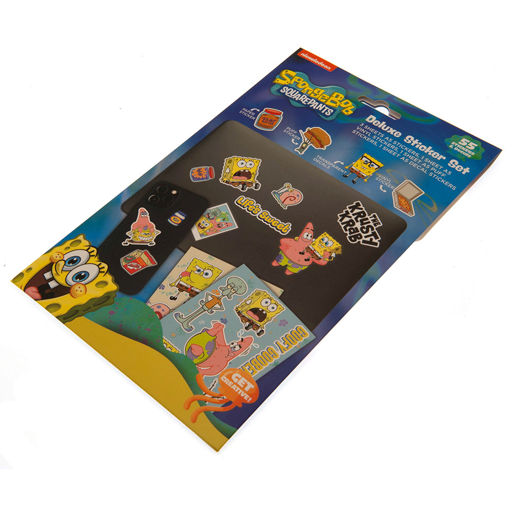 SpongeBob SquarePants Tech Stickers: 4 Stickers By SpongeBob SquarePants