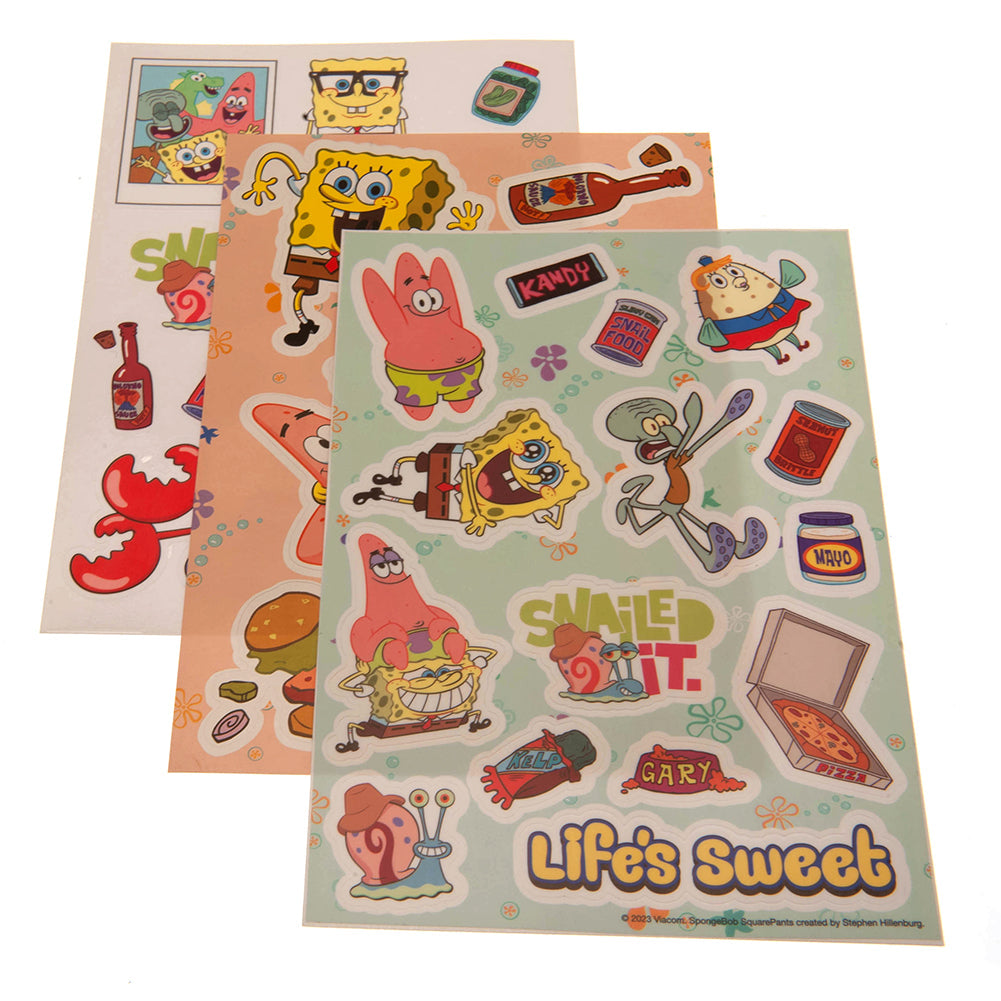 SpongeBob SquarePants Tech Stickers: 2 Stickers By SpongeBob SquarePants