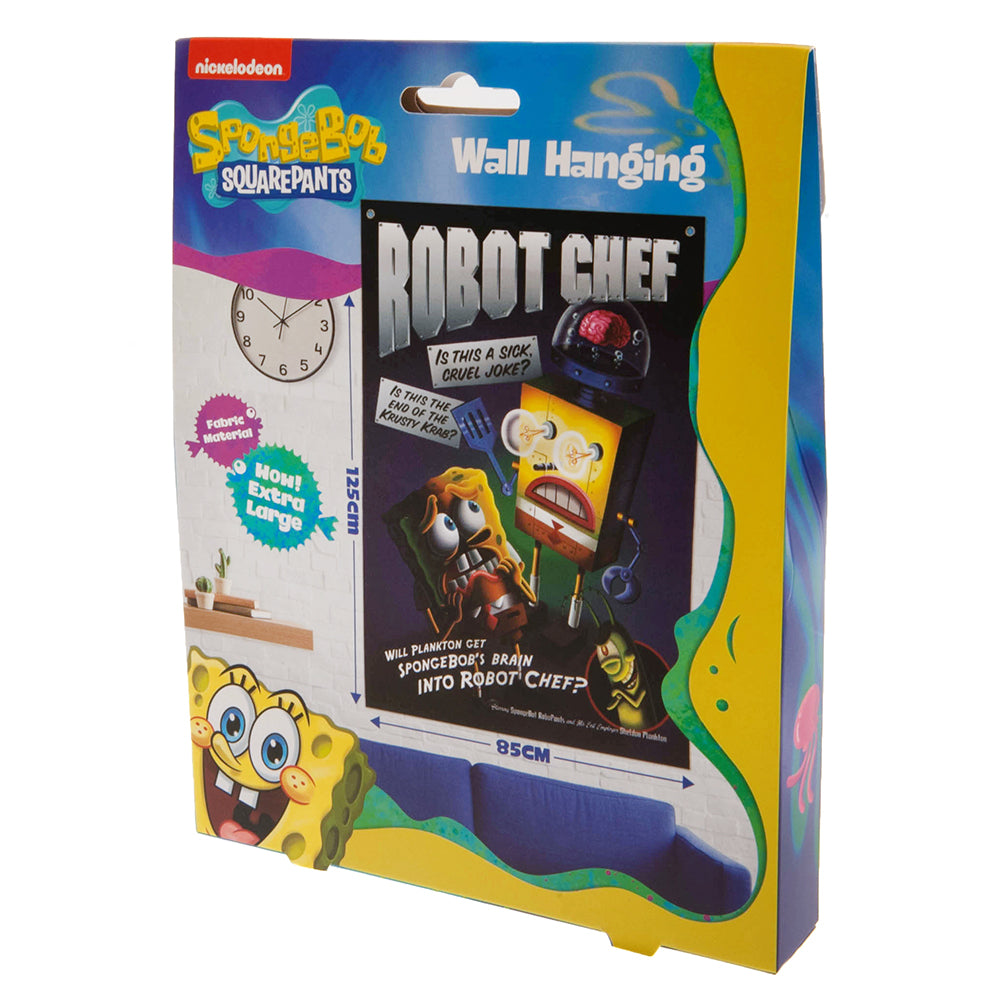 SpongeBob SquarePants XL Fabric Wall Banner - Shop Wall Art At Gift Moments - 3