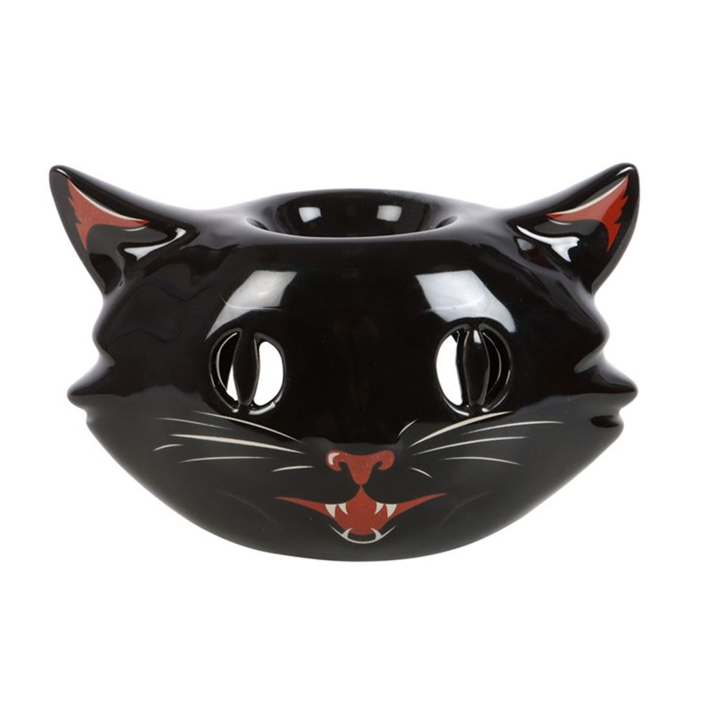 Spooky Black Cat Oil Burner: 2 - Oil & Wax Burners By Gift Moments