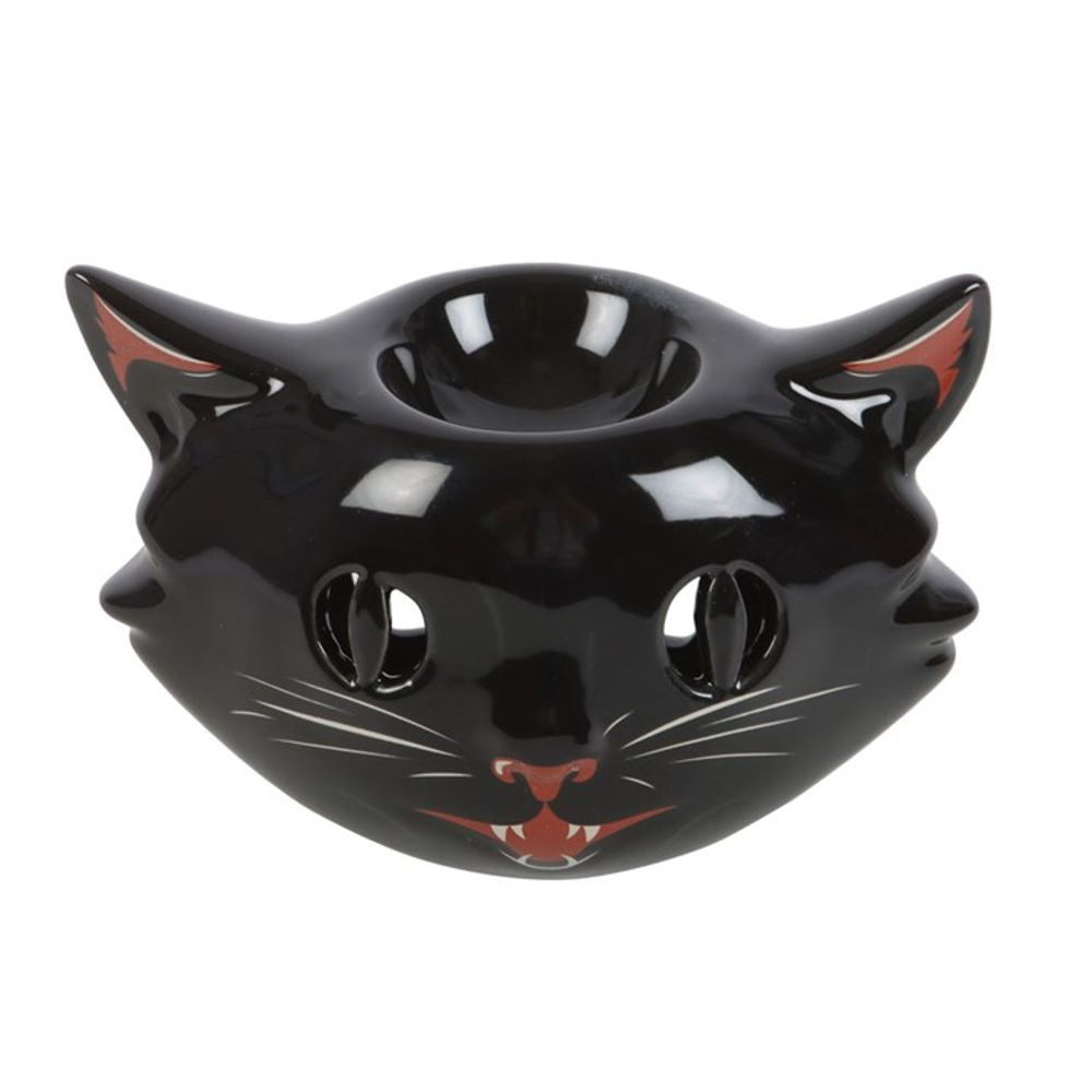 Spooky Black Cat Oil Burner: 3 - Oil & Wax Burners By Gift Moments