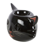Spooky Black Cat Oil Burner: 4 - Oil & Wax Burners By Gift Moments
