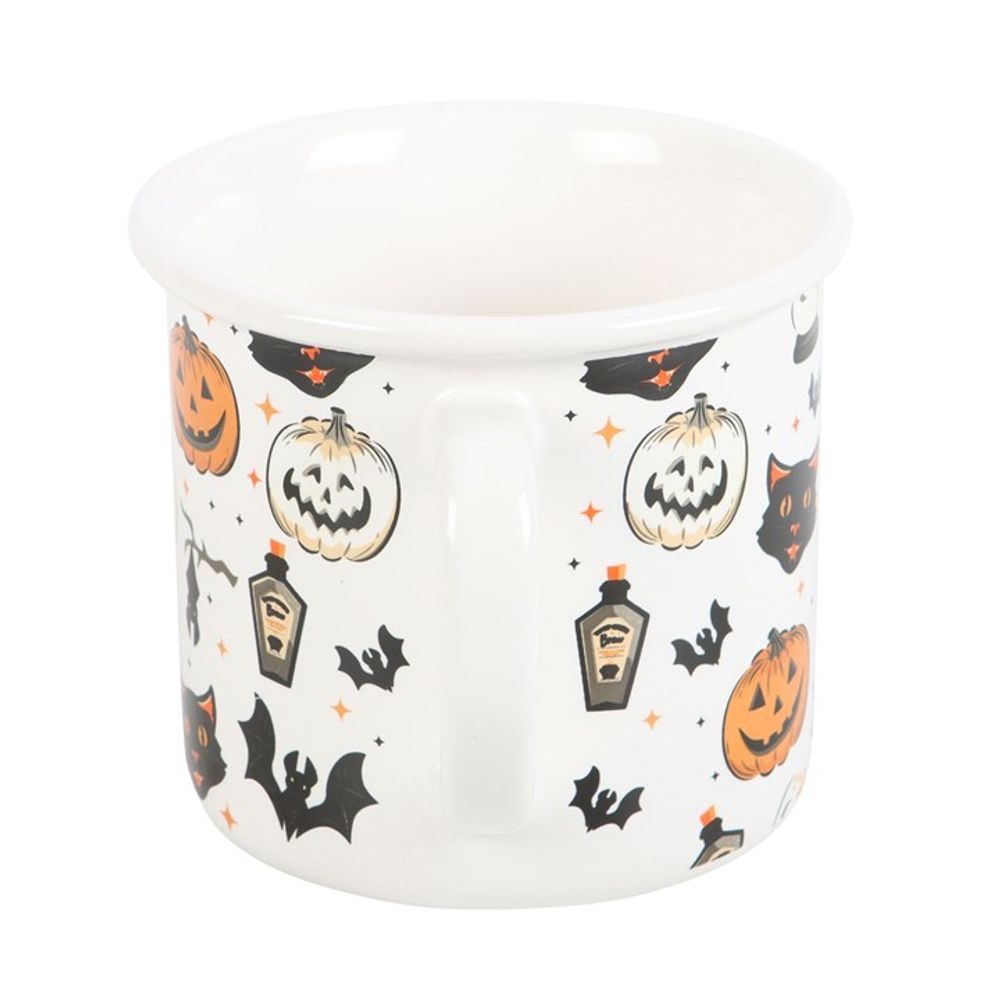Halloween Black Cat and Pumpkin Mug: 3 - Mugs By Gift Moments