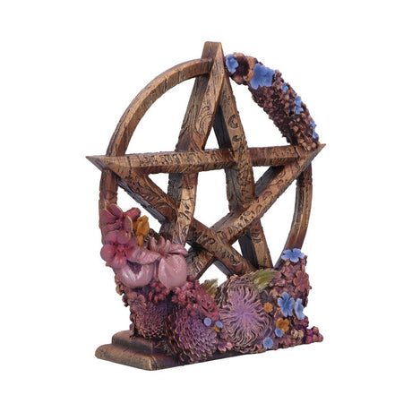 Spring Floral Decorative Pentagram Ornament: 5 - Figures & Collectables By NN Designs
