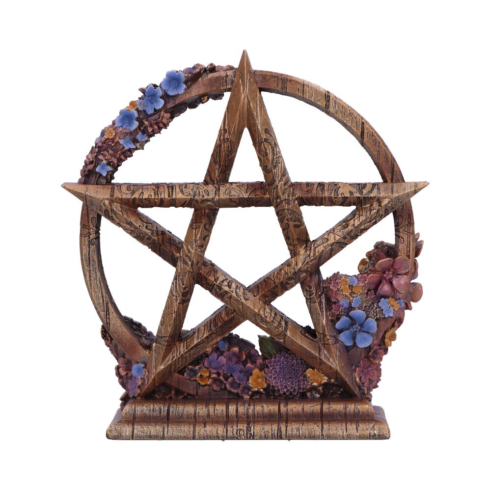 Spring Floral Decorative Pentagram Ornament - Shop Figures & Collectables At Gift Moments - 4