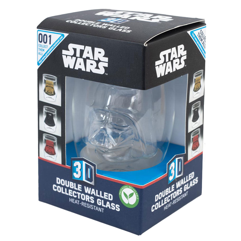 Star Wars 3D Darth Vader Feature Glass: 1 - Glassware By Star Wars