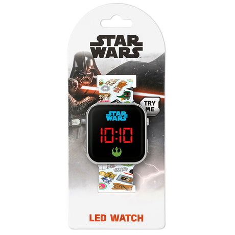 Star Wars Junior LED Digital Watch: 3 - Watches By Star Wars