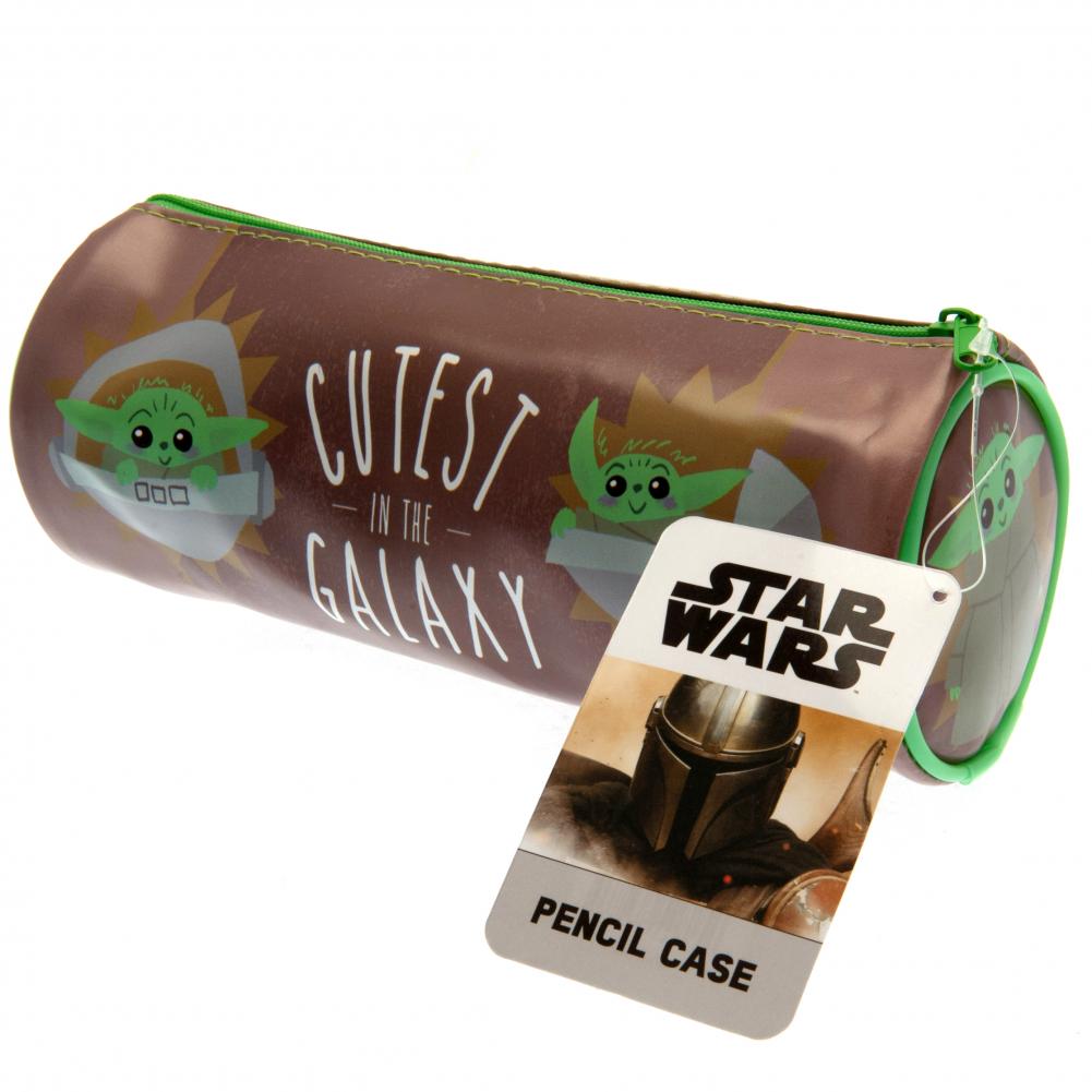 Star Wars: The Mandalorian Barrel Pencil Case Cutest: 4 - Pencil Cases & Sets By Star Wars: The Mandalorian