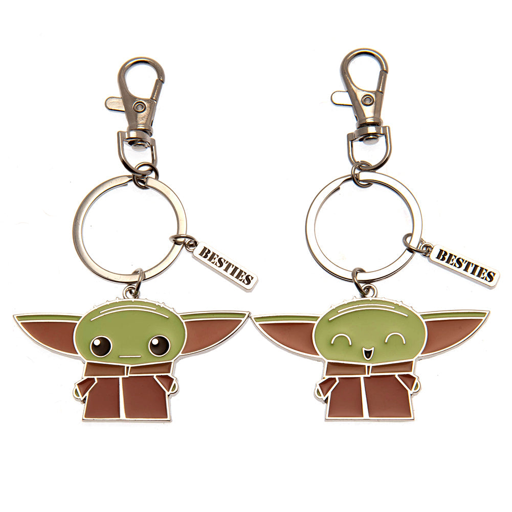 Star Wars: The Mandalorian BFF Keyring Set - Shop Keyrings At Gift Moments - 1